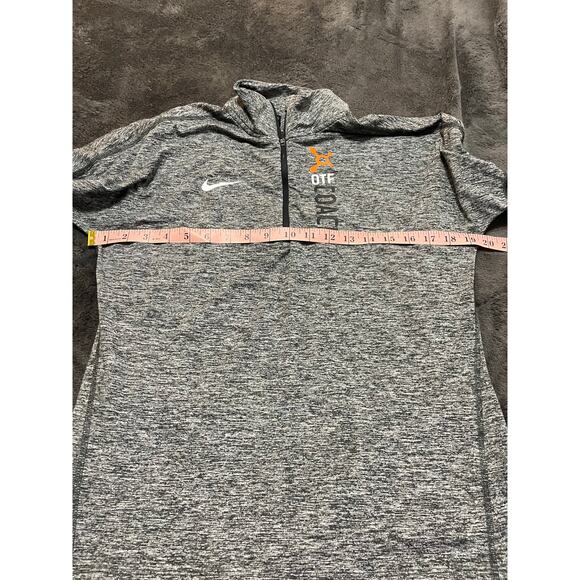 Orangetheory Coach Nike Pullover Zip Womens Small Gray - Picture 5 of 8